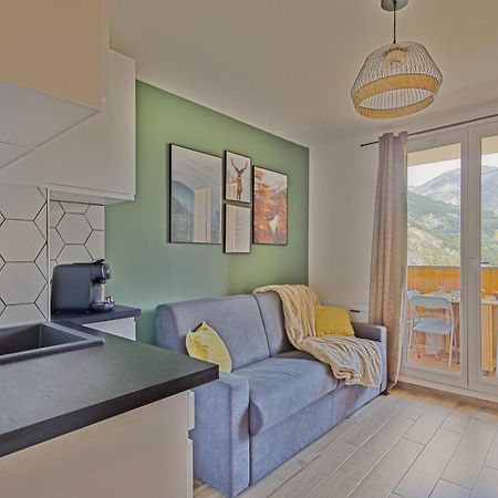 Studio De Charme Avec Vue Sur Le Val D'Allos, Parking Et Wifi Gratuit Екстер'єр фото